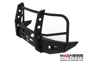 Toyota Tundra Magnum Grille Guard Series - Winch Bumper w/o Parking Sensors - Square - Front Toyota Tundra Magnum Grille Guard Series - Winch Bumper w/o Parking Sensors - Square - Front